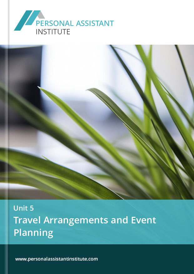 personal assistant certification unit 5