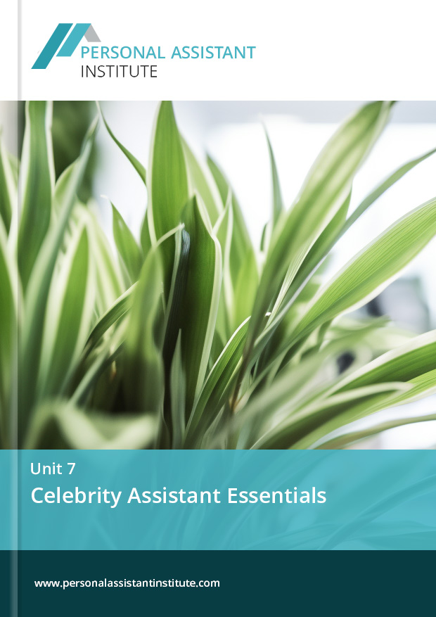 personal assistant certification unit 7